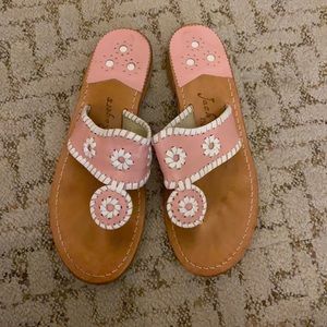 Pink Jack Rogers sandals size 8